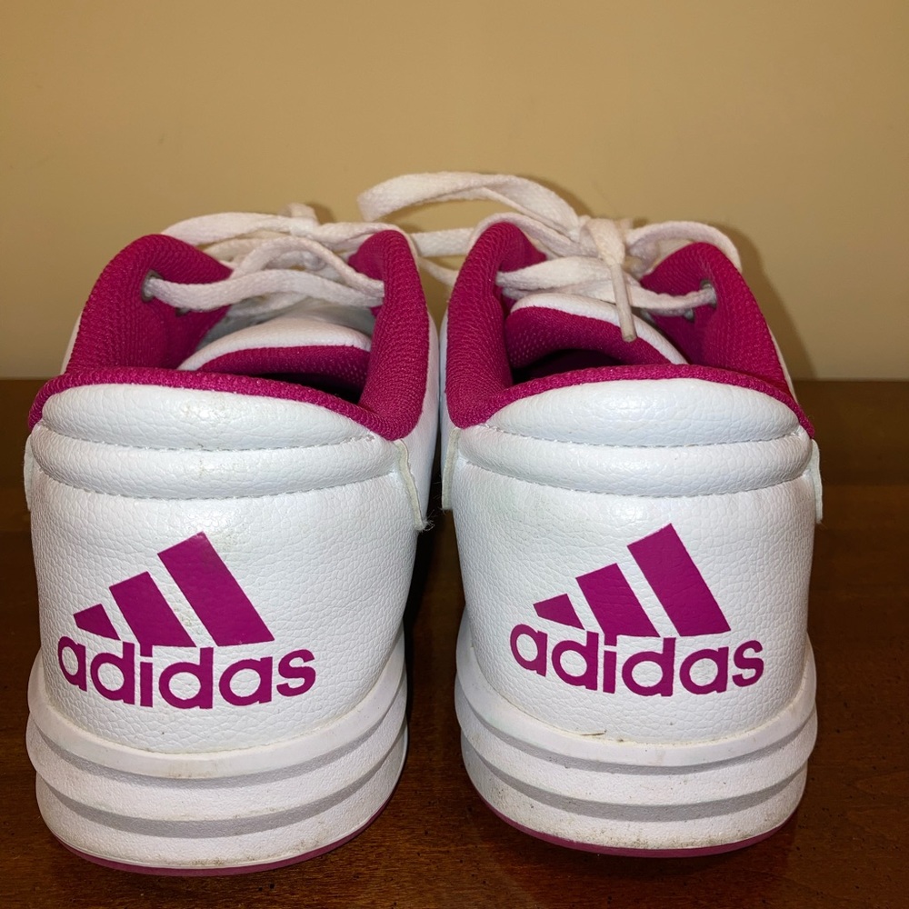 White adidas big kids size 6 (womens 71/2-8) - Picture 4 of 6